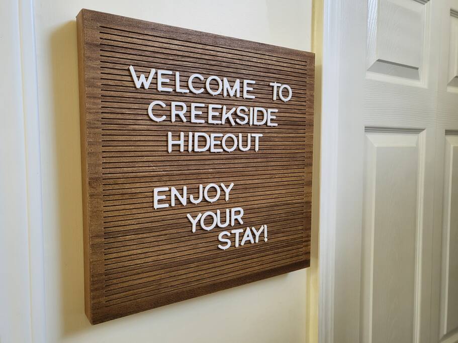 Creekside Hideout